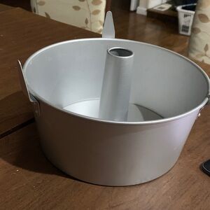 Silver Tube Cake Pan